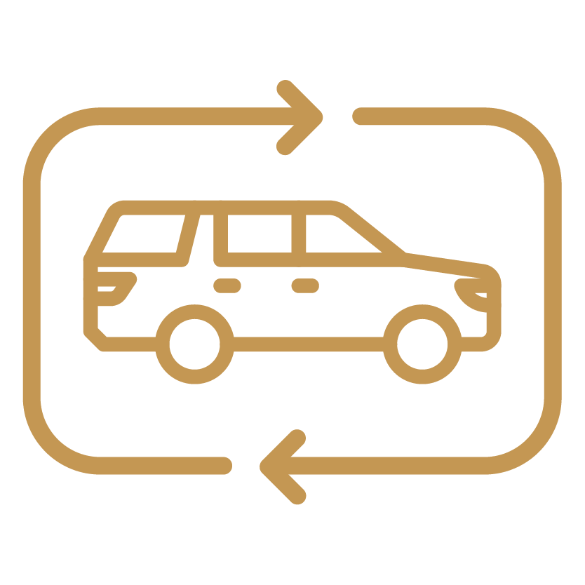 Private round-trip airport Transportation  (Cancun arpt.)