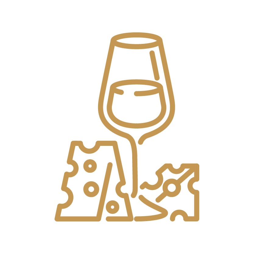 Daily afternoon hors d'oeuvres with sparkling wine